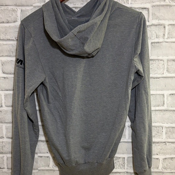 Via rail Canada Gray Graphic Hoodie, unisex hoodie size small - Picture 6 of 8